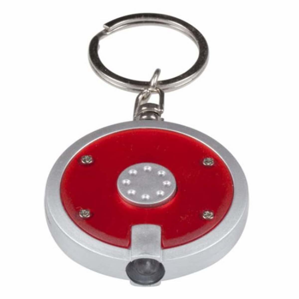 Keychain w push button flashlight Corporate Specialties